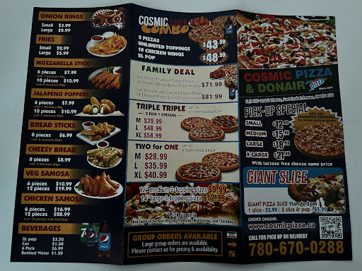Photo of Cosmic Pizza & Donair and Crispy's Chicken - Fort Saskatchewan - 10441 99 Ave #707, Fort Saskatchewan, AB T8L 0V6